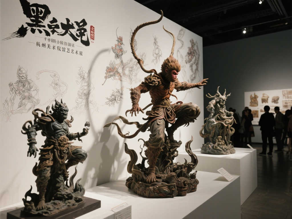 《黑神话》艺术展震撼登陆 杭州美院美术馆4月9日启幕
